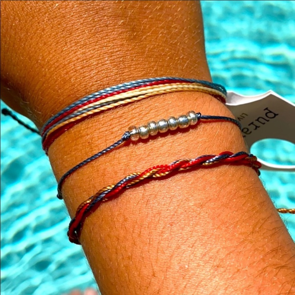 🌻Handmade Adjustable Set And Matching Pura Vida🌻